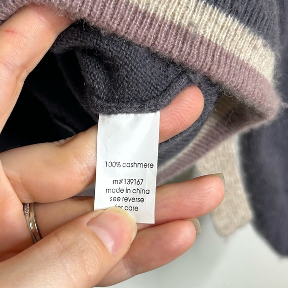 27 Miles 100% Cashmere Oversized Hooded Knit Sweatshirt Sweater Size XS - Picture 12 of 12